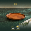 Đĩa gỗ oval tự nhiên